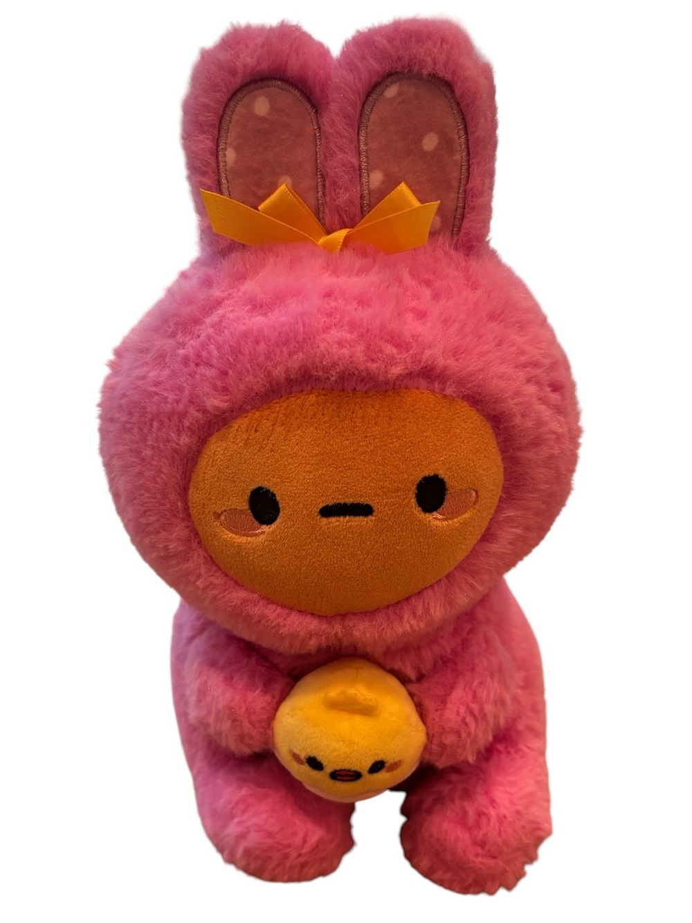 Smoko Tayto Bunny Plush Pink Stuffed Animal
Kawaii 10”